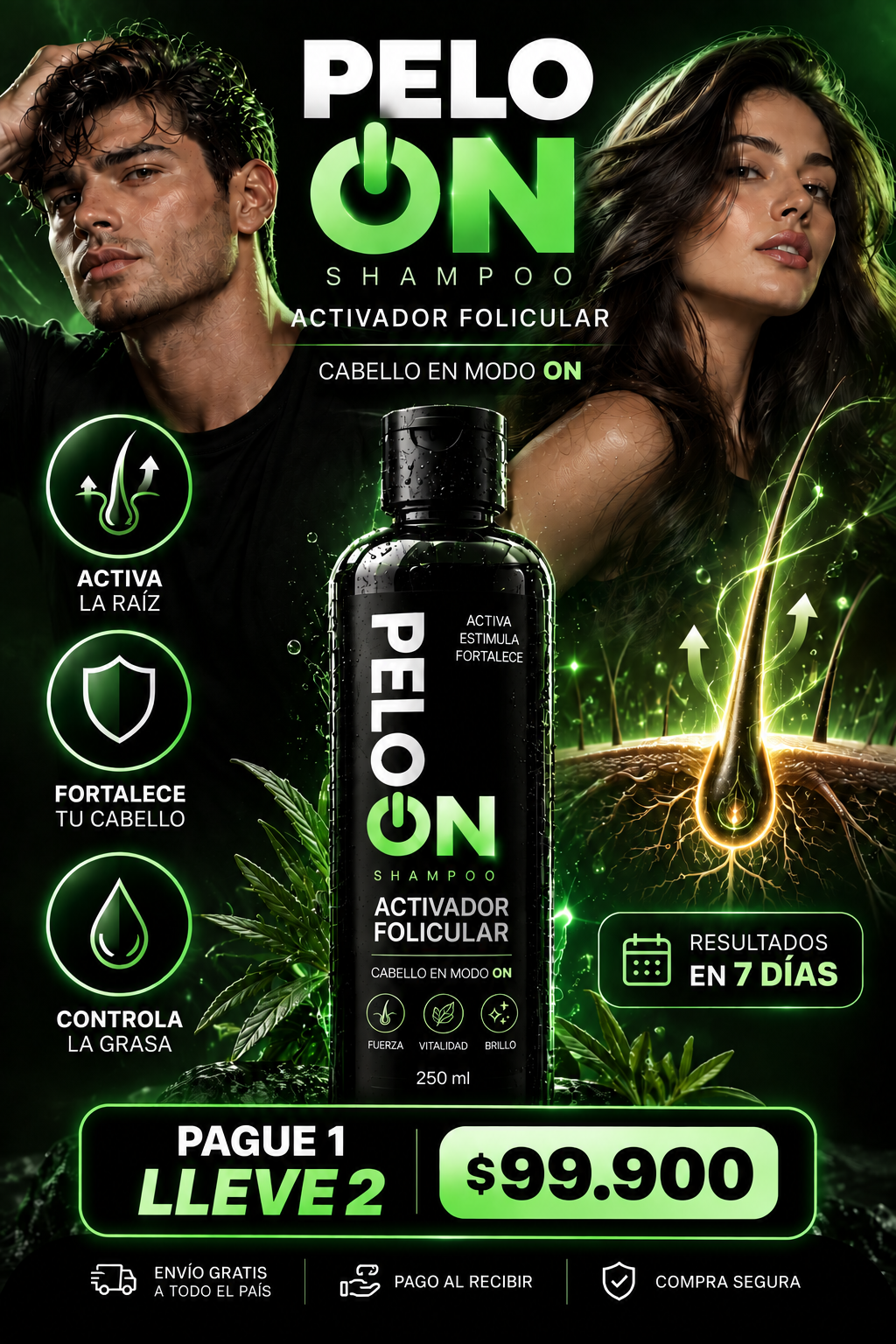 PELO ON + OBSEQUIOS GRATIS