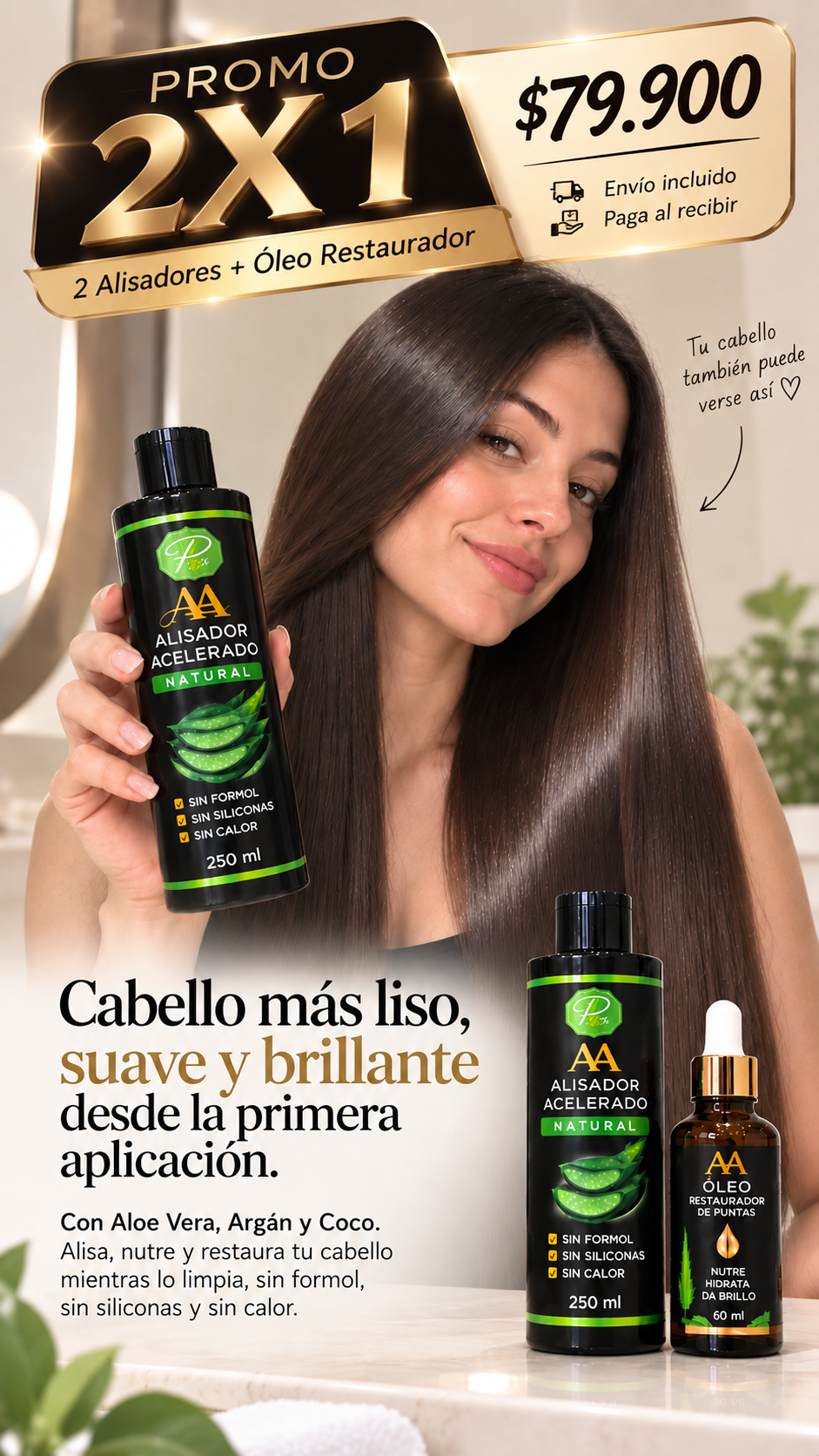 Alisador Acelerado Original